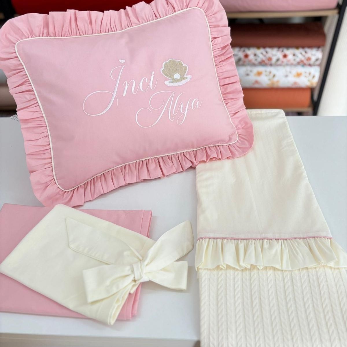 Pike Takımı 4 Parça Pamuklu