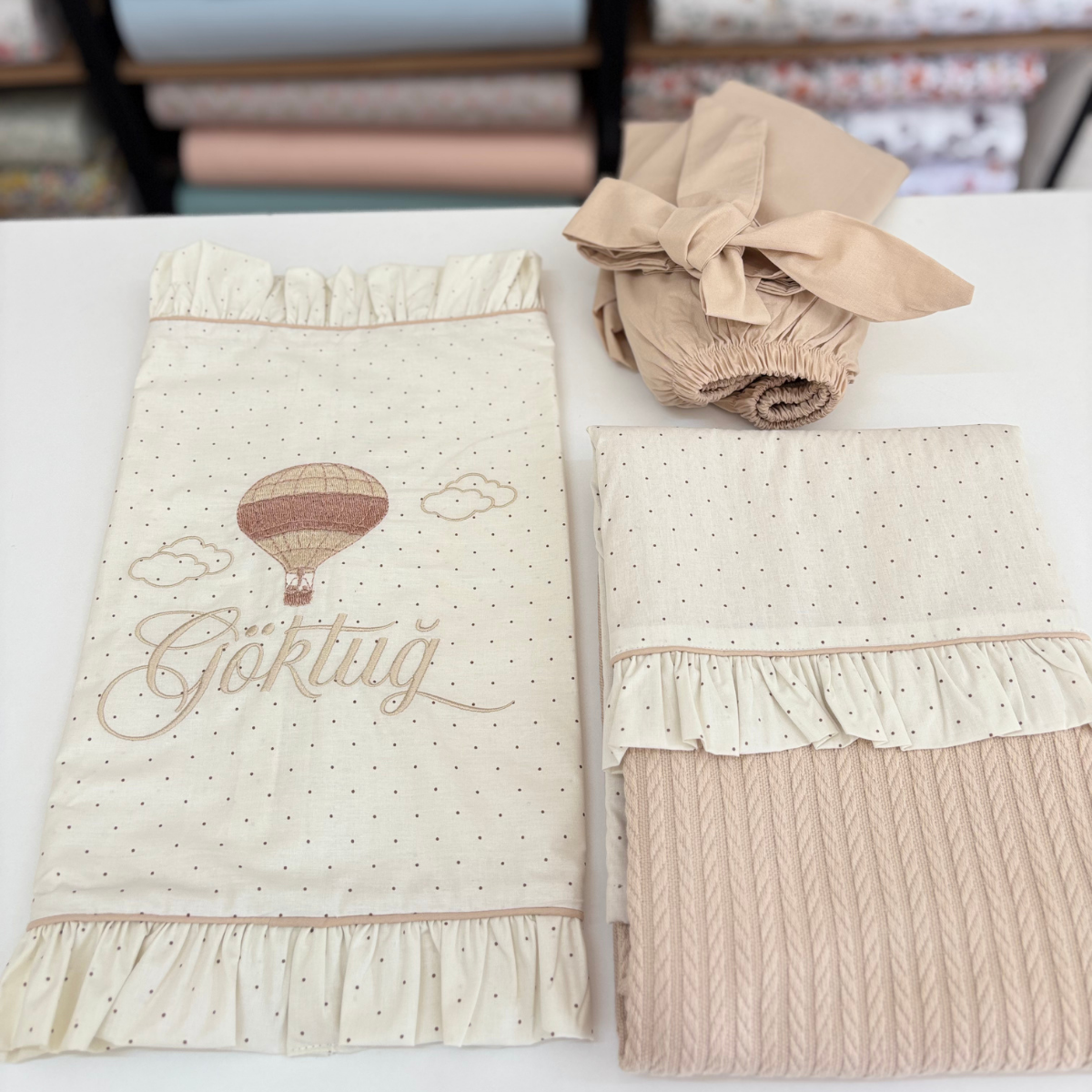 Pike Takımı 4 Parça Pamuklu