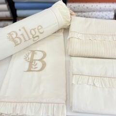 Pike Nevresim Set Şeker Yastık 6 Parça Pamuklu