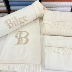 Pike Nevresim Set Şeker Yastık 6 Parça Pamuklu