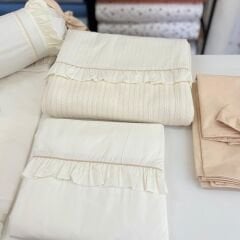 Pike Nevresim Set Şeker Yastık 6 Parça Pamuklu