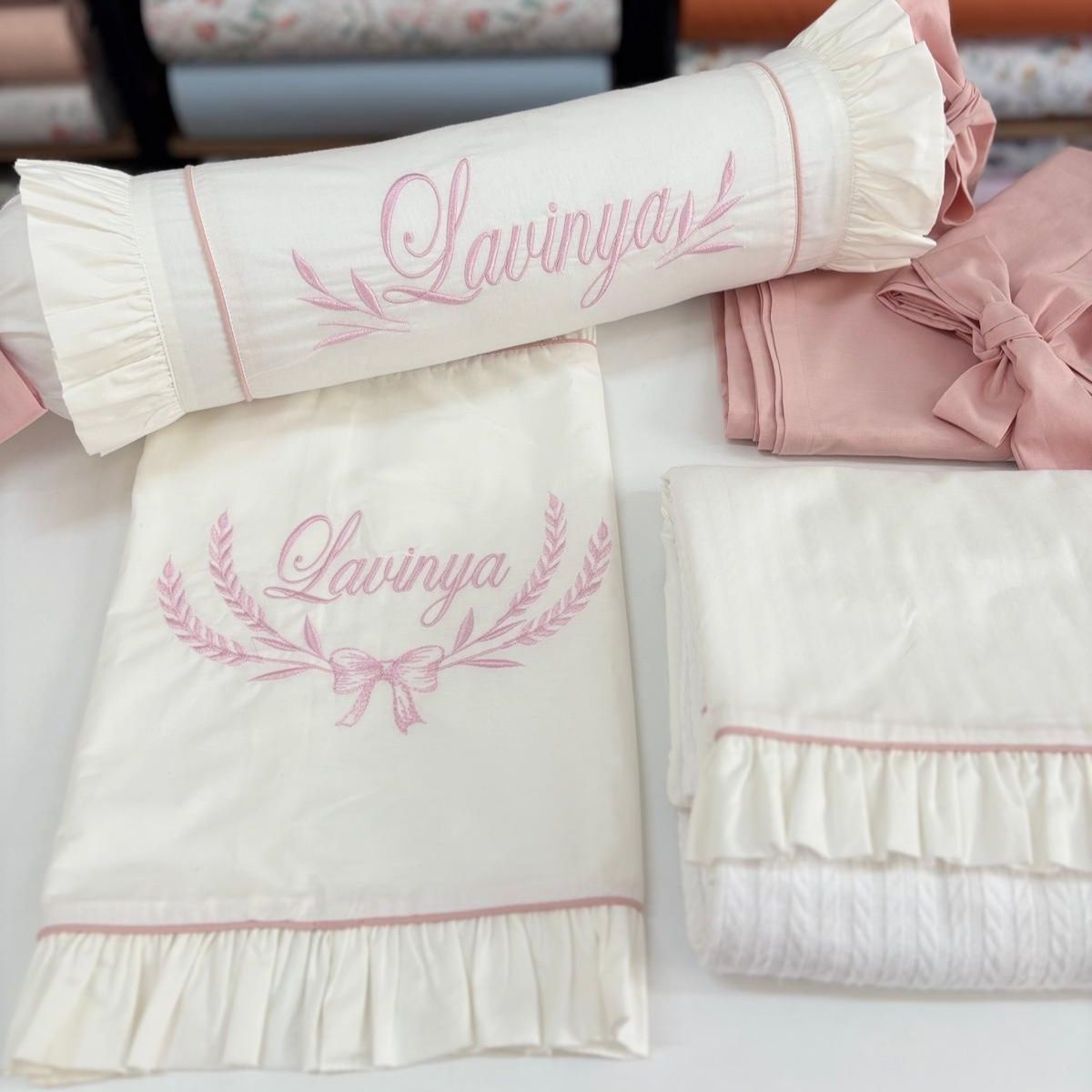 Pike Takımı Şeker Yastık  5 Parça Pamuklu