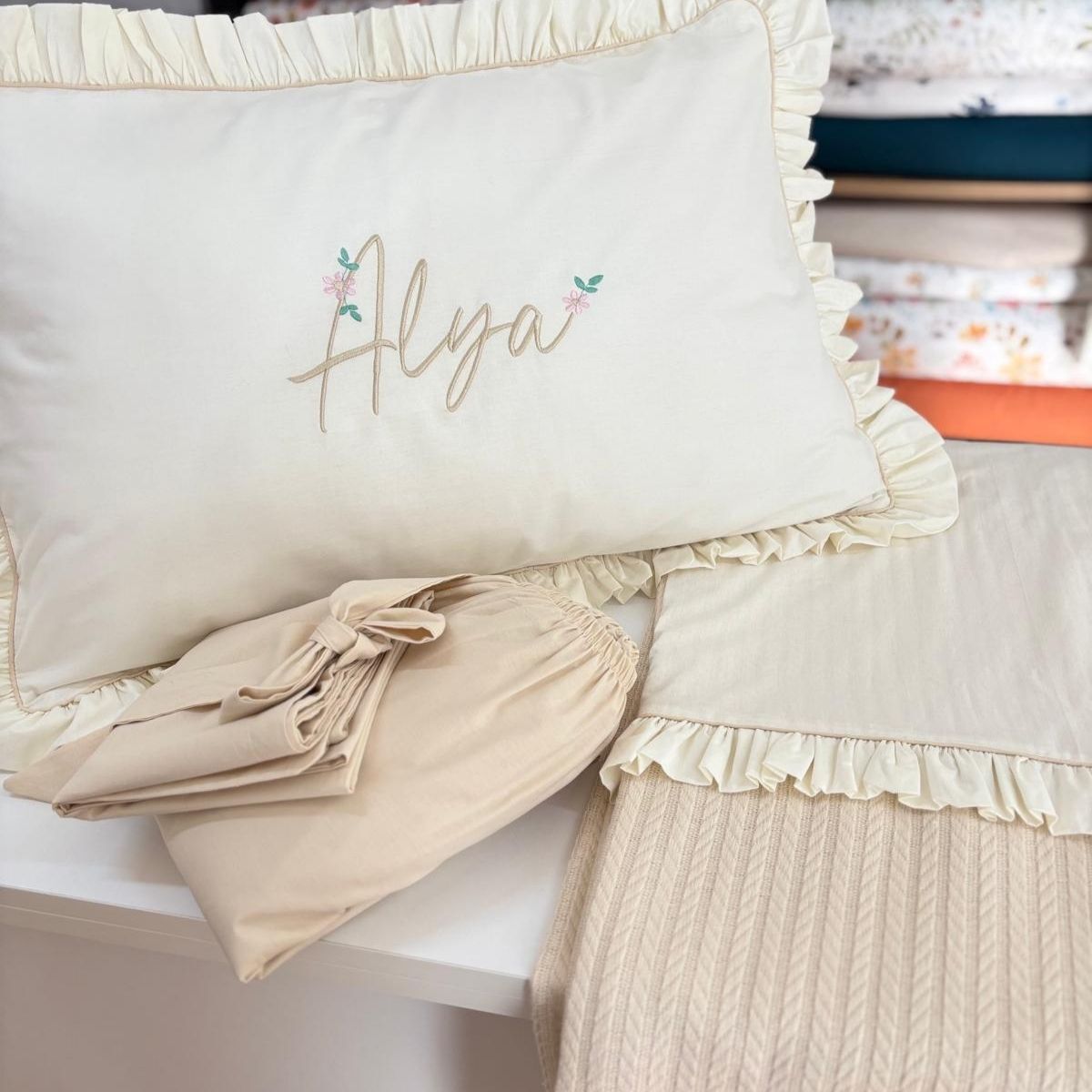 Pike Takımı 4 Parça Pamuklu