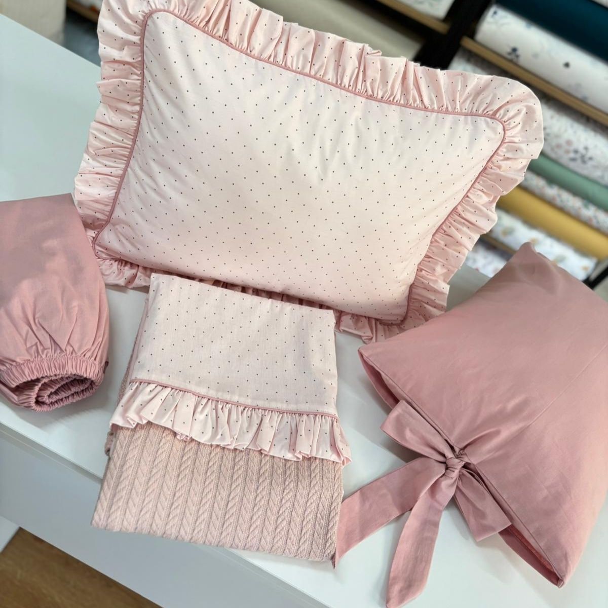 Pike Takımı 4 Parça Pamuklu