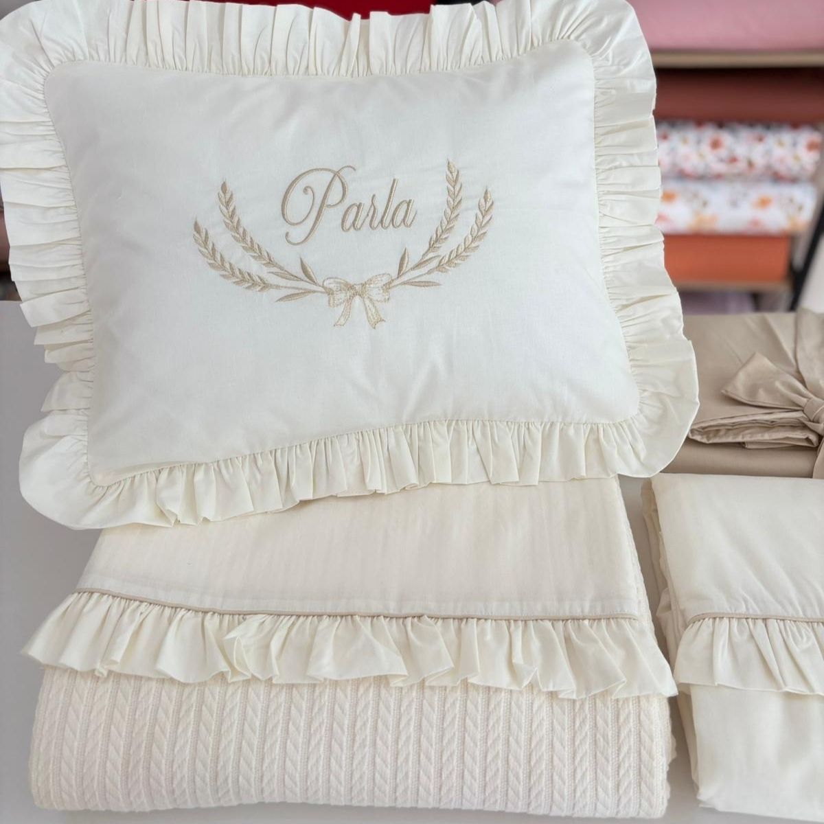 Pike Nevresim Set 5 Parça Pamuklu