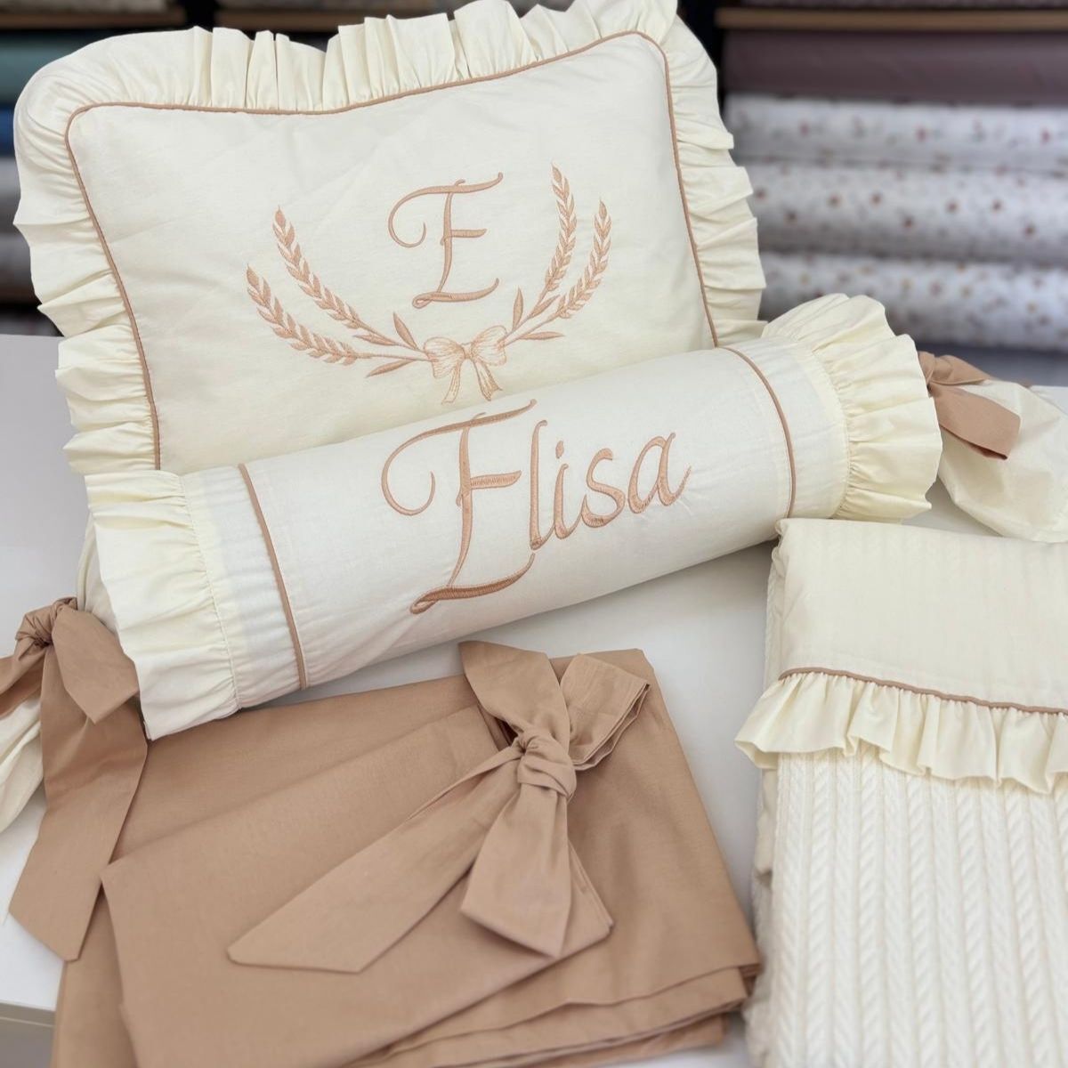 Pike Takımı Şeker Yastık  5 Parça Pamuklu