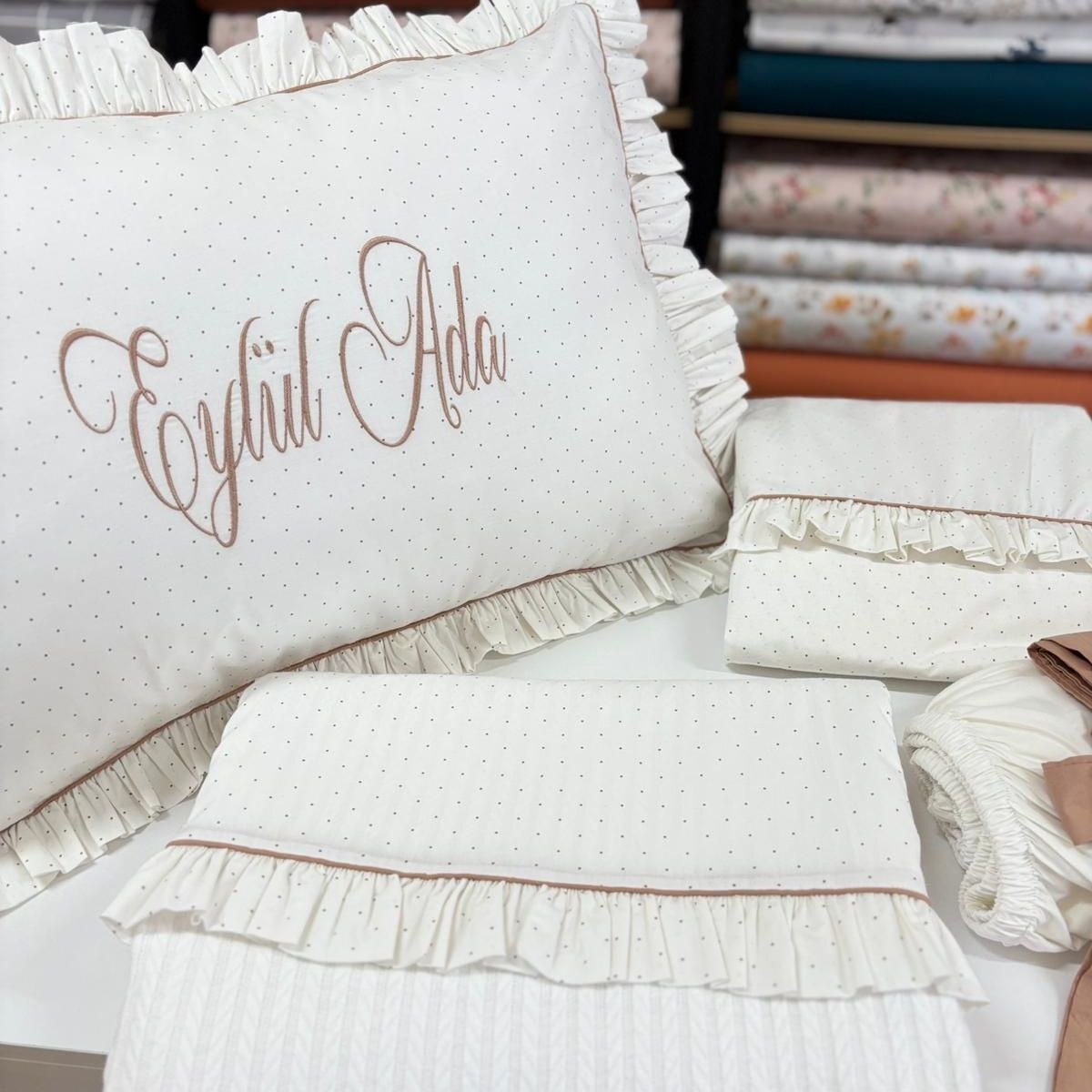 Pike Nevresim Set 5 Parça Pamuklu