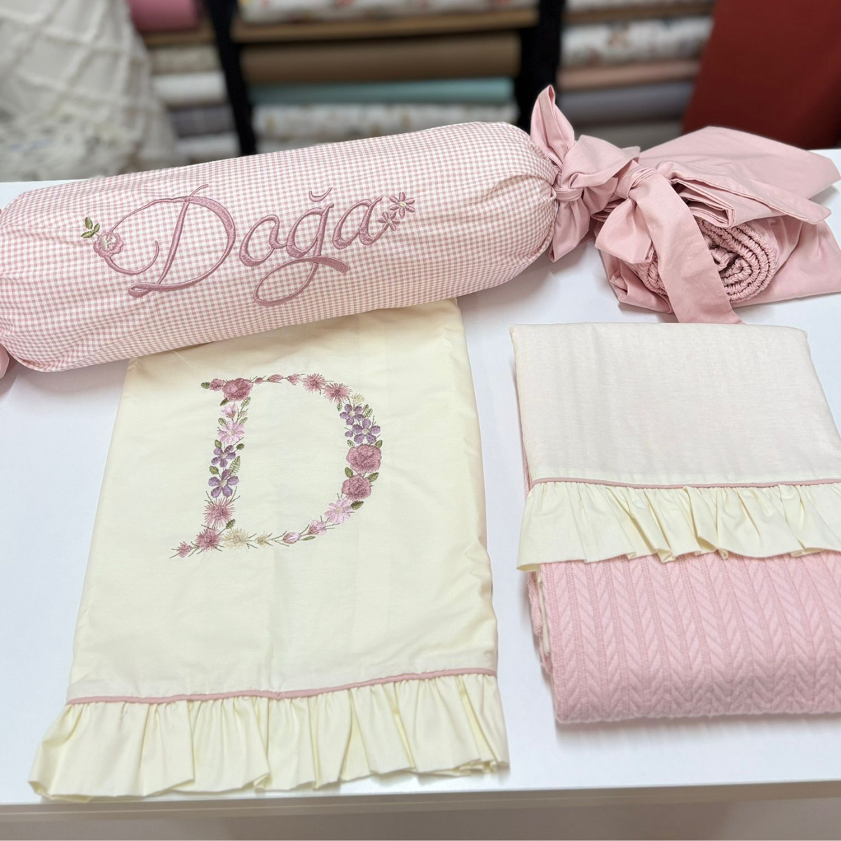 Pike Takımı Şeker Yastık  5 Parça Pamuklu