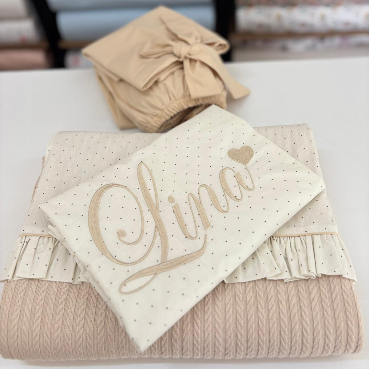 Pike Takımı 4 Parça Pamuklu