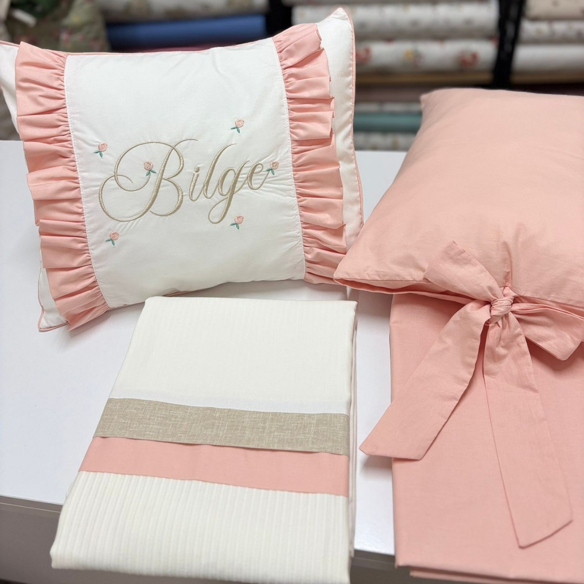 Pike Takımı 4 Parça Pamuklu