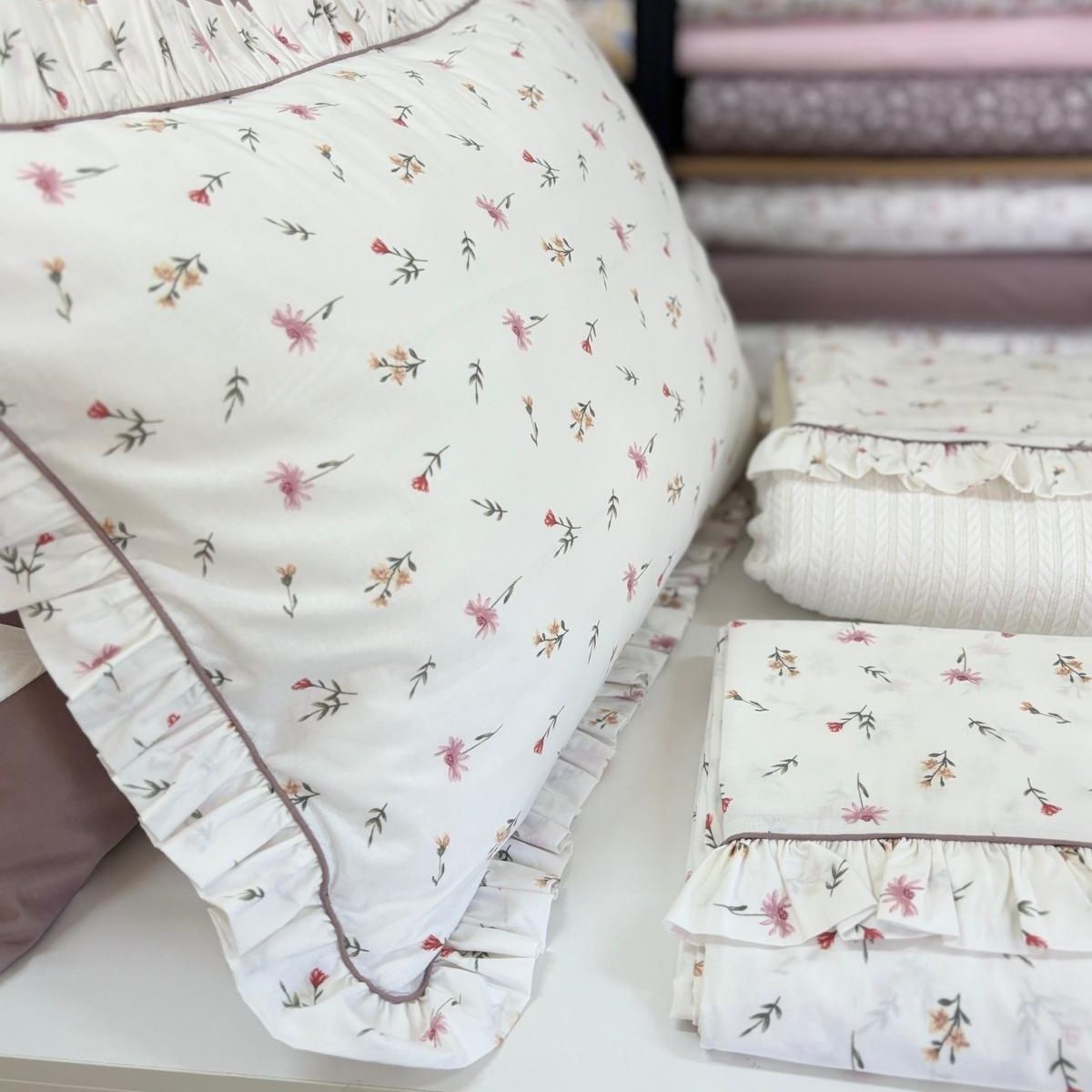 Pike Nevresim Set 5 Parça Pamuklu