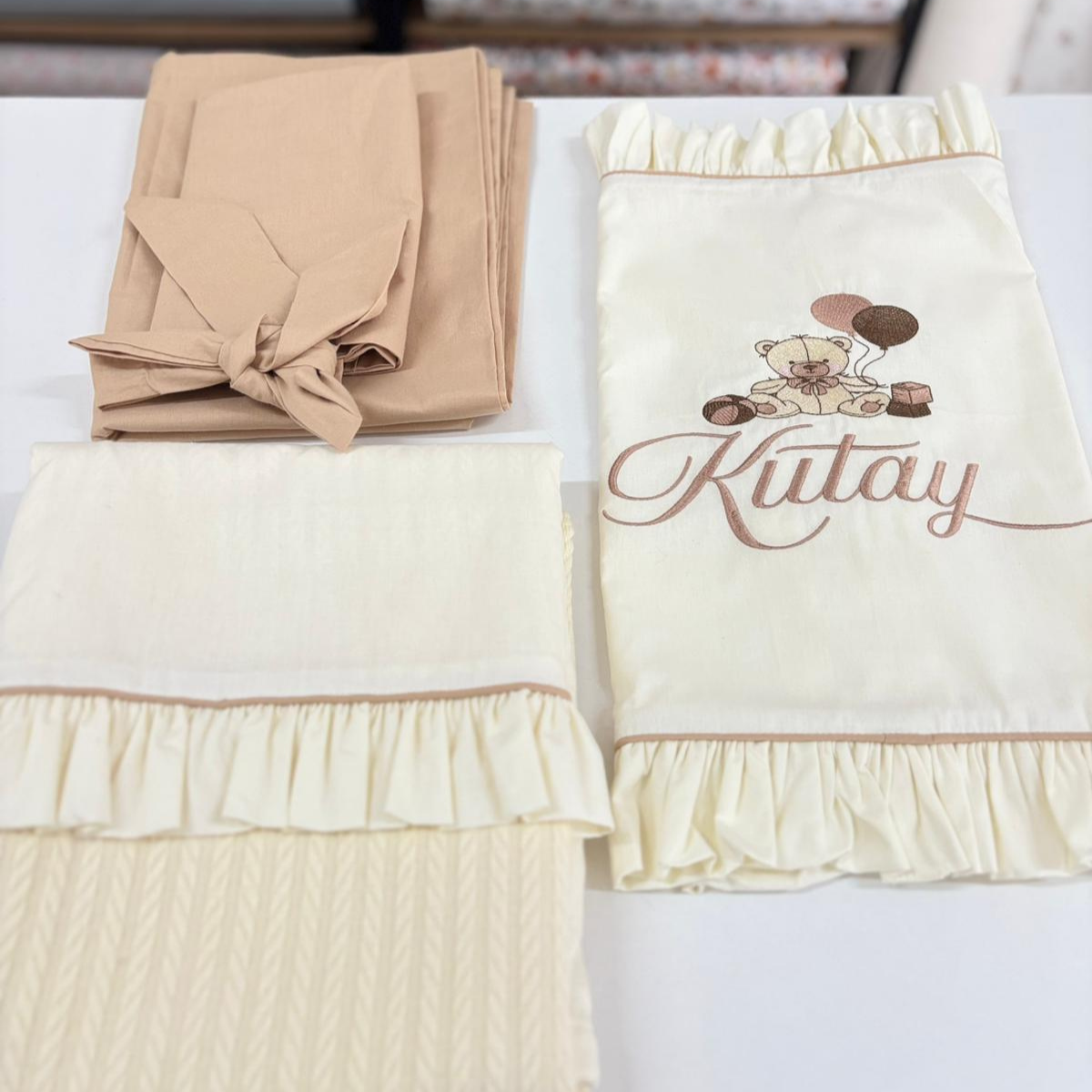 Pike Takımı 4 Parça Pamuklu