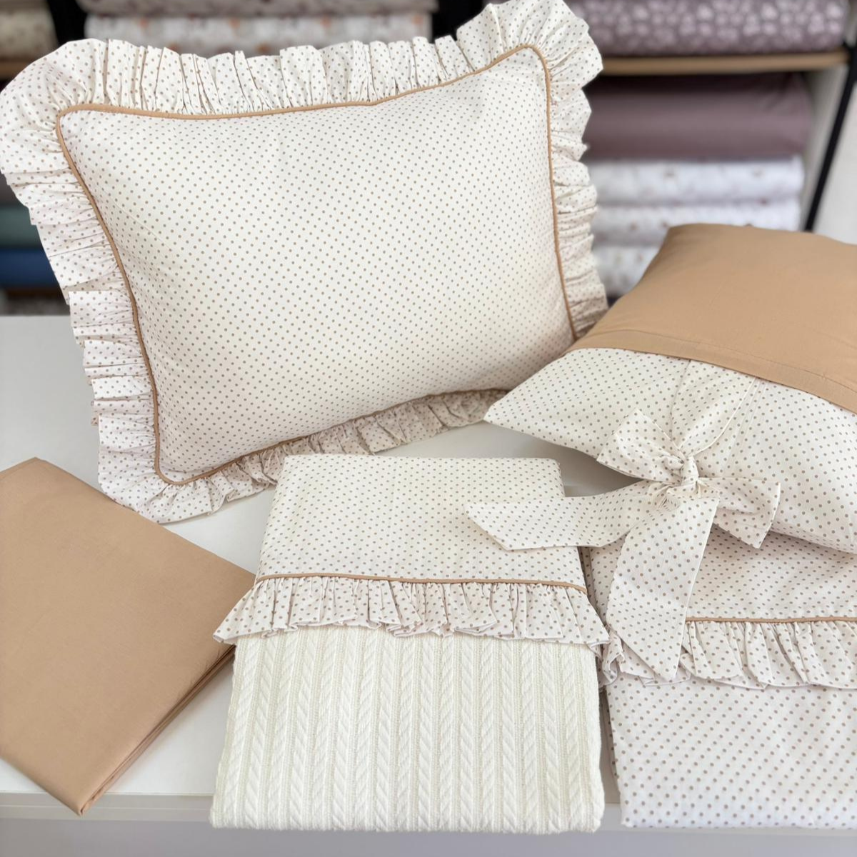 Pike Nevresim Set 5 Parça Pamuklu