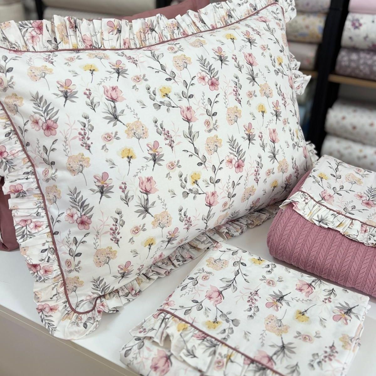 Pike Nevresim Set 5 Parça Pamuklu