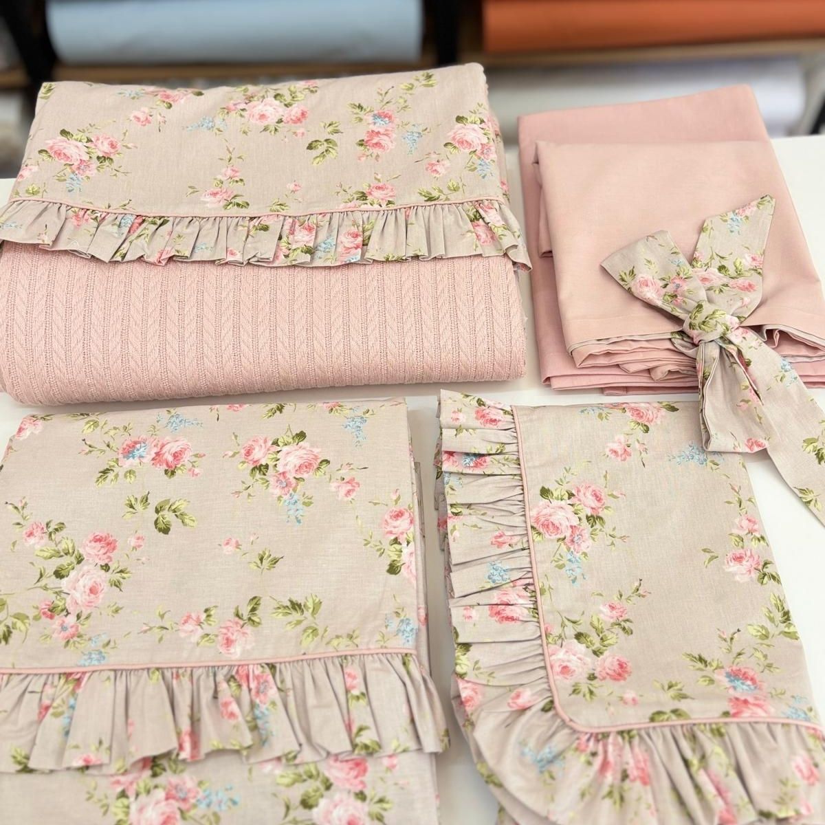 Pike Nevresim Set 5 Parça Pamuklu