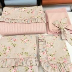 Pike Nevresim Set 5 Parça Pamuklu