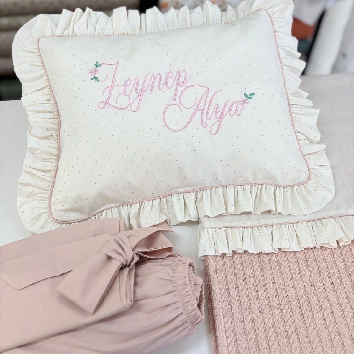 Pike Takımı 4 Parça Pamuklu