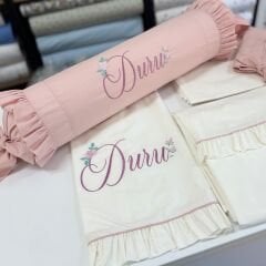 Pike Nevresim Set Şeker Yastık 6 Parça Pamuklu