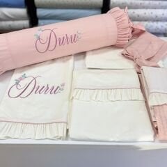 Pike Nevresim Set Şeker Yastık 6 Parça Pamuklu