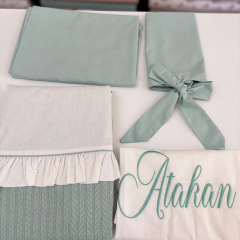 Pike Takımı 4 Parça Pamuklu