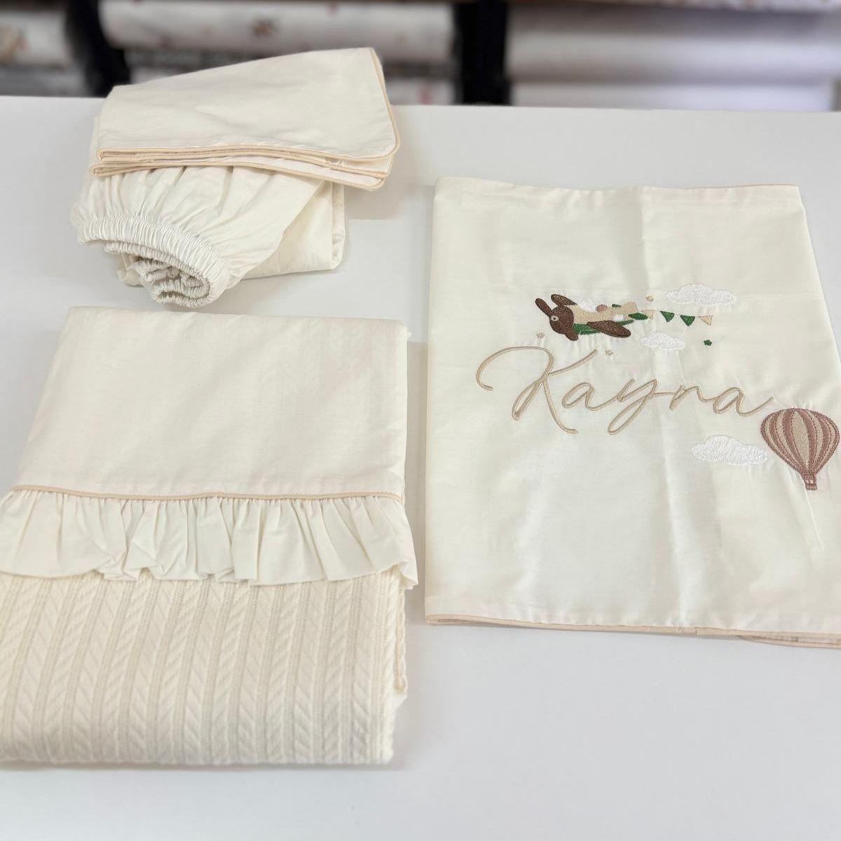 Pike Takımı 4 Parça Pamuklu