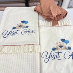 Pike Takımı 4 Parça Pamuklu