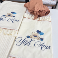 Pike Takımı 4 Parça Pamuklu