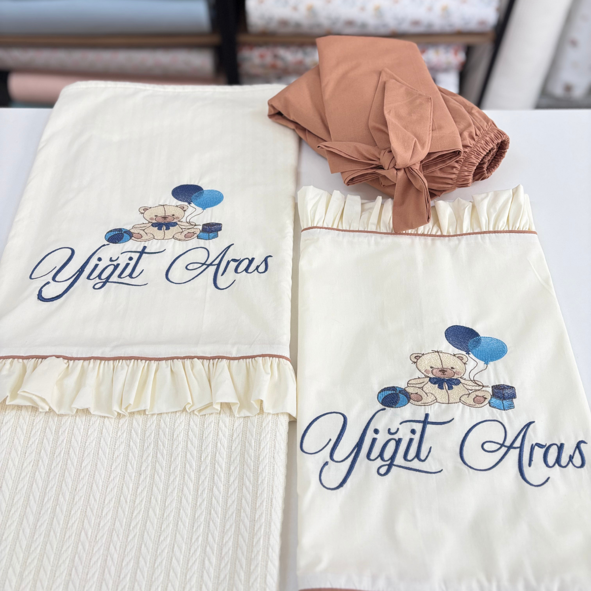 Pike Takımı 4 Parça Pamuklu