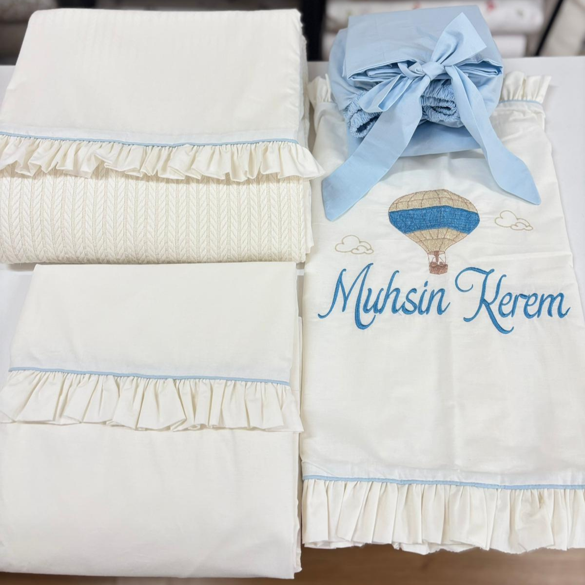 Pike Nevresim Set 5 Parça Pamuklu