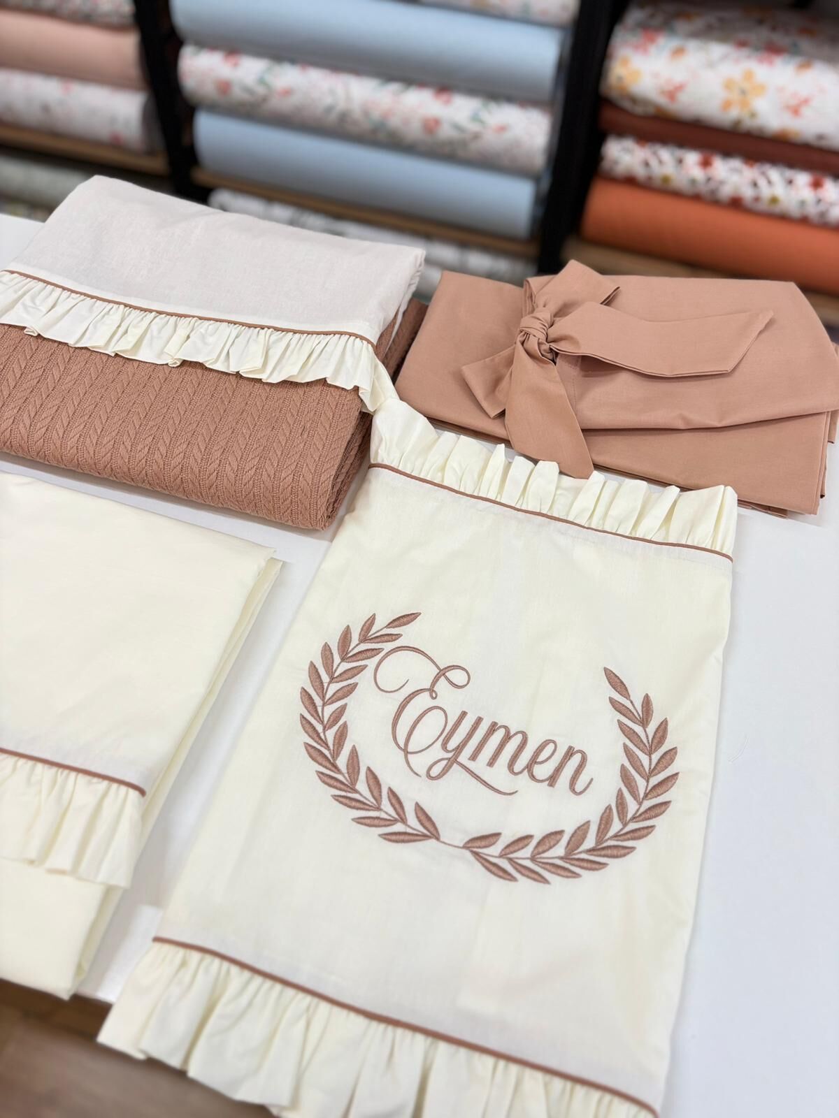 Pike Nevresim Set 5 Parça Pamuklu