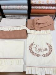 Pike Nevresim Set 5 Parça Pamuklu