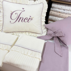 Pike Nevresim Set 5 Parça Pamuklu