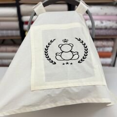 Puset Örtüsü Nakışlı