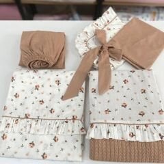 Pike Nevresim Set 5 Parça Pamuklu