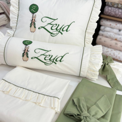 Nevresim Takımı Şeker Yastık  5 Parça Pamuklu