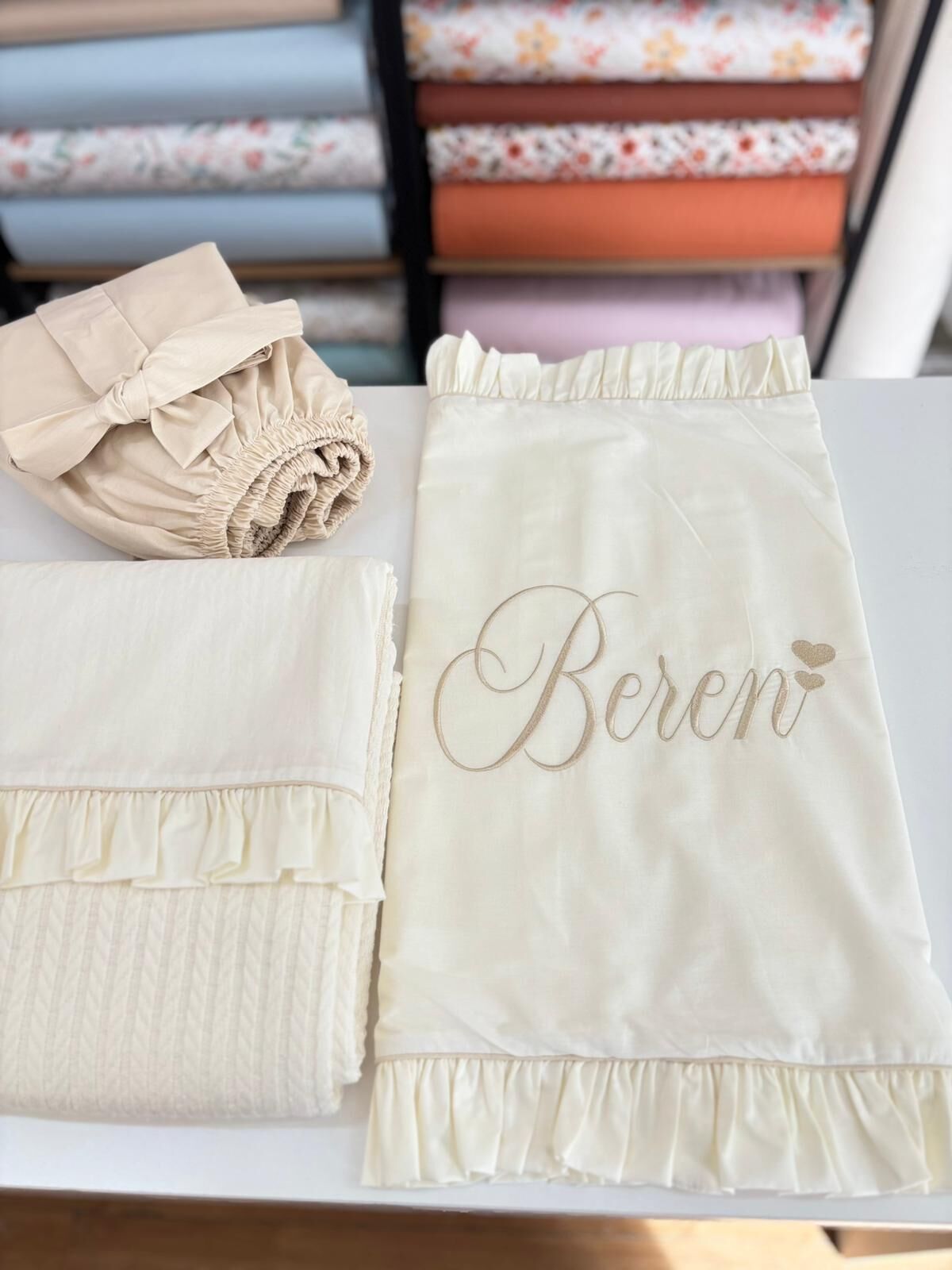 Pike Takımı 4 Parça Pamuklu