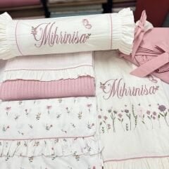 Pike Nevresim Set Şeker Yastık 6 Parça Pamuklu