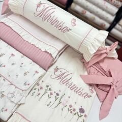 Pike Nevresim Set Şeker Yastık 6 Parça Pamuklu