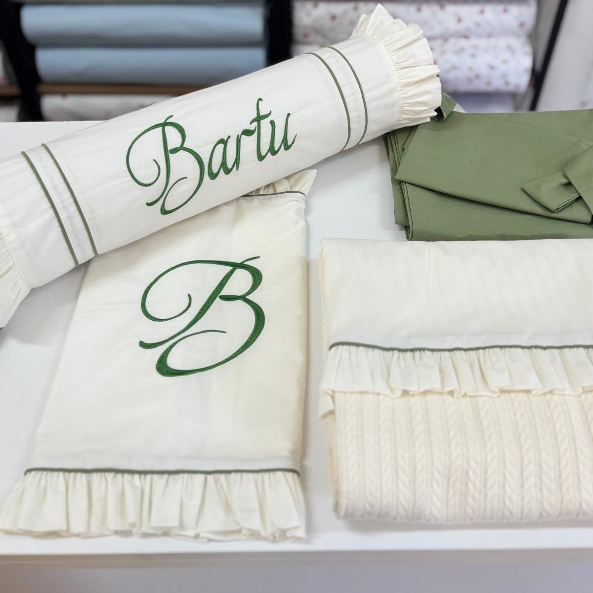 Pike Takımı Şeker Yastık  5 Parça Pamuklu